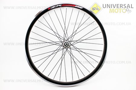 Колесо 26" заднее MTB "капля" обод и втулка алюминиевые 14Gx36H в сборе, под вольнобег, крепл. гайка "ZX Gravity"