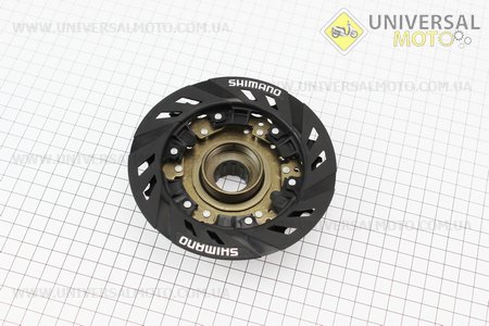 Вільнобіг 6зв. 28,24,21,18,16,14Т index, чорно-бронзовий MF-TZ 500CP. SHIMANO (Запчастини SHIMANO / UM4040-V01)