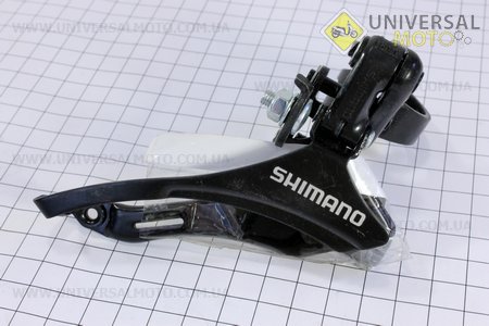 Перекидка цепи передняя с верхней тягой, крепл. 31,8мм, под шатун 42Т, FD-TZ 30. SHIMANO (Велозапчасти / UM4040-V21)