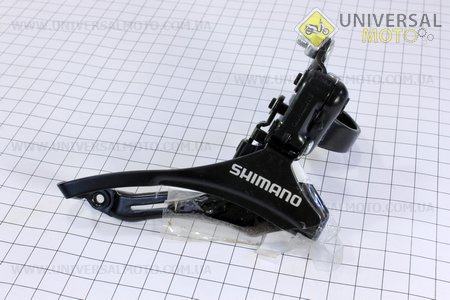 Перекидка цепи передняя с нижней тягой, крепл. 31,8мм, под шатун 42T, FD-TZ 30. SHIMANO (Велозапчасти / UM4040-V23)