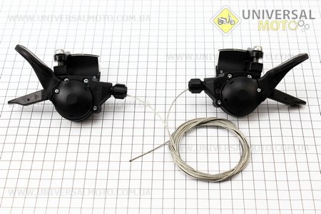 Переключатель "манетка" левый (3ск)+правый (9ск) к-кт, ACERA SL-M3000