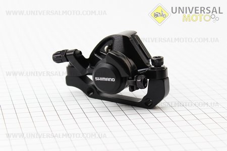 Гальмівний супорт задній (адаптер F180 / R160мм), чорний BR-TX805R. SHIMANO (Запчастини SHIMANO / UM4041-V34)