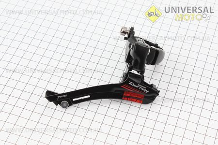 Перекидка ланцюга передня з нижньою тягою (ROAD 2x7 speed), крепл. 31,8/34,9мм, під зірку 50Т, FD-A070. SHIMANO (Запчастини SHIMANO / UM4041-V53)