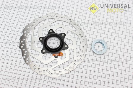 Тормозной диск 180мм, под Center Lock, SM-RT10. SHIMANO (Велозапчасти / UM4041-V89)
