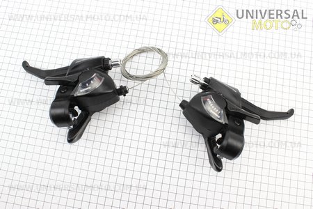 Перемикач з важелемлів. (3СК) + прав. (8ск) комплект ST-TX800. SHIMANO (Запчастини SHIMANO / UM4042-V64)