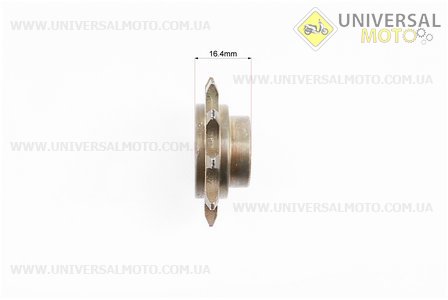 Зірка передня 10 зубів "Дирчик". Китай (Запчастини до веломотора / UM4050-V01)