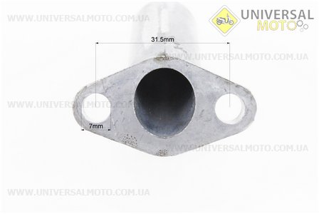 Патрубок карбюратора. Китай (Запчастини до веломотора / UM4050-V37)