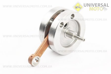 Колінвал в зборі "Дирчик" тіп.2 (широкі "щоки"). Китай (Запчастини до веломотора / UM4050-V42)