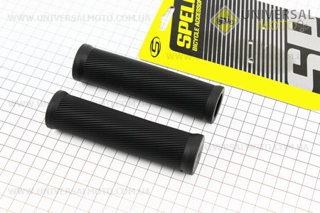 Рукоятки руля 125мм комплект, черные SBG-6703. SPELLI (Велозапчасти / UM4061-V39)