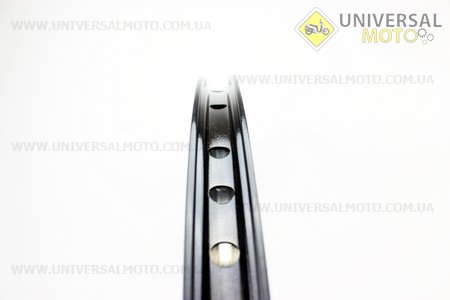 Обод 28" (622 Х 17) "капля" двойной алюминиевый 14Gх36Н, под V-brake тормоз, черный "MAYA"