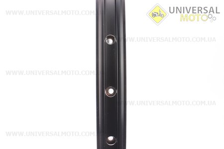 Обод 26" (559 Х 20) МТВ двойной алюминиевый 14Gх36Н, пистонированный, под диск. тормоз, черный DP20. Alex Rims (Велоколёса / UM4063-V51)