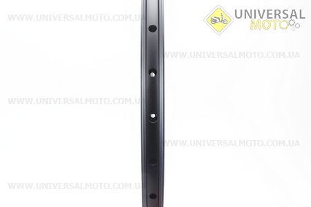 Обод 26" (559 Х 19) МТВ двойной "капля" алюминиевый 14Gх36Н, под V-brake тормоз, черный "PANTHER"