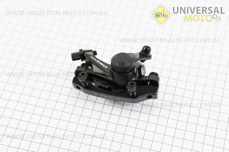 Тормозной суппорт передний (адаптер F160/R140мм), черный MD-M280. SPELLI (Велозапчасти / UM4063-V83)