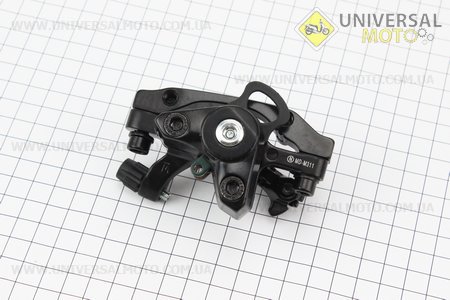 Тормозной суппорт передний (адаптер F160/R140мм), черный MD-M311