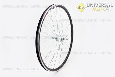 Колесо 28" заднее "капля" обод алюминиевый, втулка 14Gх36Н в сборе, под вольнобег, крепл. гайка "SCORPION". Китай (Велоколёса / UM4065-V18)