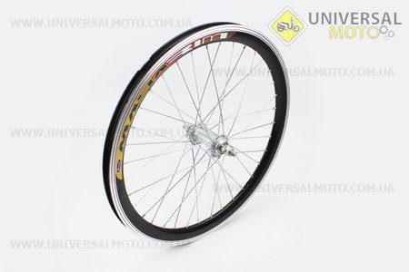 Колесо 20" переднее МТВ "капля" обод алюминиевый, втулка 14Gх36Н в сборе, крепл. гайка "MAYA"