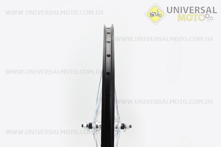 Колесо 26" переднее MTB "капля" обод и втулка алюминиевые 14Gx36H в сборе, пром-подшипники 6000 2RS, крепл. гайка "ТМК"