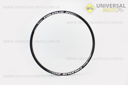 Обод 26" (559 Х 19) МТВ двойной алюминиевый 14Gх36Н, пистонированный, под дисковый тормоз, черный TAURUS 2000. WEINMANN (Велозапчасти / UM4066-V31)