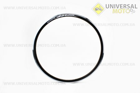 Обод 28" (622 Х 19) "капля" двойной алюминиевый 14Gх36Н, под V-brake тормоз, черный "ZX Gravity". Китай (Велозапчасти / UM4067-V91)