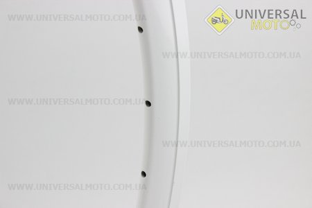 Обод 28" (622 Х 12) FIX "капля" двойной алюминиевый 14Gх36Н, белый DP18. WEINMANN (Велозапчасти / UM4069-V04)
