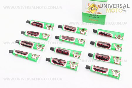 Клей для латок 20g (12шт комплект), RS5002A. Red Sun (Велоінструмент / UM4072-V27)