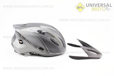 Шлем велосипедный L (59-65 см) съемный козырек, 10 вент. отверстия, системы регулировки по размеру Divider и Run System SRS, черный матовый SBH-4000. SPELLI (Велоэкипировка / UM4080-V35)