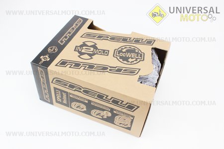 Шлем велосипедный M (55-61 см) съемный козырек, 10 вент. отверстия, системы регулировки по размеру Divider и Run System SRS, черно-зеленый SBH-4000. SPELLI (Велоэкипировка / UM4080-V36)