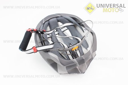 Шлем велосипедный M (55-61 см) съемный козырек, 10 вент. отверстия, системы регулировки по размеру Divider и Run System SRS, черный матовый SBH-4000. SPELLI (Велоэкипировка / UM4080-V38)