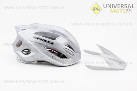 Шлем велосипедный L (59-65 см) съемный козырек, 18 вент. отверстия, системы регулировки по размеру Divider и Run System SRS, серый матовый SBH-5900. SPELLI (Велоэкипировка / UM4080-V40)