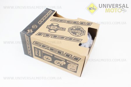 Шлем велосипедный L (59-65 см) съемный козырек, 18 вент. отверстия, системы регулировки по размеру Divider и Run System SRS, серый матовый SBH-5900. SPELLI (Велоэкипировка / UM4080-V40)