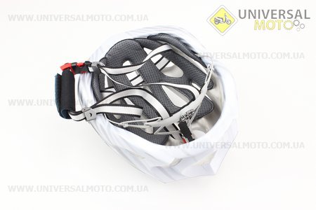 Шлем велосипедный M (55-61 см) съемный козырек, 18 вент. отверстия, системы регулировки по размеру Divider и Run System SRS, бело-серый SBH-5900. SPELLI (Велоэкипировка / UM4080-V45)