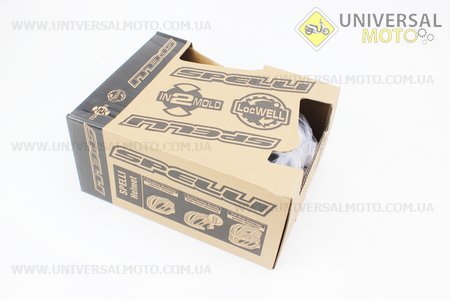 Шлем велосипедный M (55-61 см) съемный козырек, 18 вент. отверстия, системы регулировки по размеру Divider и Run System SRS, бело-серый SBH-5900. SPELLI (Велоэкипировка / UM4080-V45)