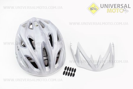 Шлем велосипедный M (55-61 см) съемный козырек, 18 вент. отверстия, системы регулировки по размеру Divider и Run System SRS, серый матовый SBH-5900. SPELLI (Велоэкипировка / UM4080-V46)