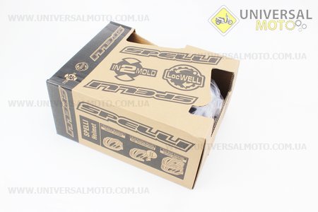 Шлем велосипедный M (55-61 см) съемный козырек, 18 вент. отверстия, системы регулировки по размеру Divider и Run System SRS, черно-зеленый SBH-5900. SPELLI (Велоэкипировка / UM4080-V47)