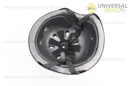 УЦІНКА Шолом велосипедний дитячий, 11 вент. отворів, система регулювання за розміром Divider, чорний матовий (подряпини, див. фото). Китай (Велоекіпировка / UM4082-V37)