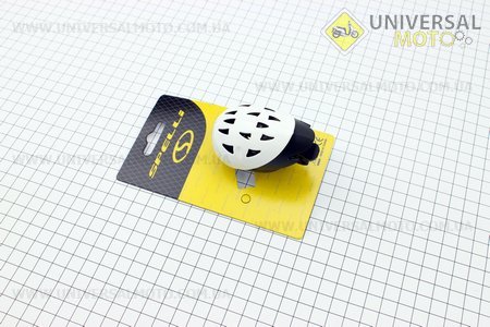 Звонок механический "ШЛЕМ", белый SBL-452. SPELLI (Велоаксессуары / UM4090-V22)