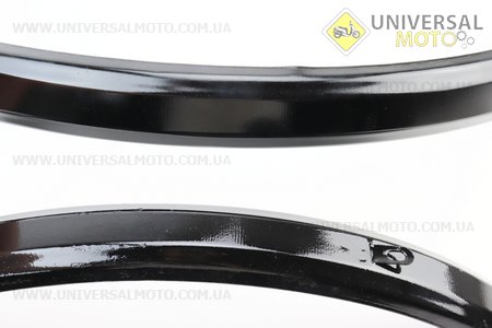 Щитки стальные 26" комплект, черные. Украина (Велоаксессуары / UM4091-V21)