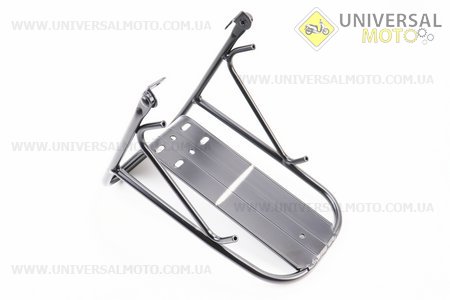 Багажник 24 - 26 "передній, алюміній, суцільнозварний, чорний HS-028. Китай (Велоаксесуари / UM4095-V84)