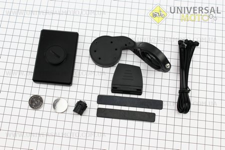 Велокомп'ютер 19-функцій, бездротовий, 2.8" дисплей з сенсорними кнопками управління, вологозахисний, чорний (без батарейок). Китай (Велоаксесуари / UM4096-V67)