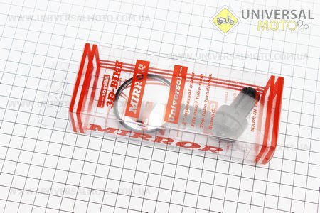 Дзеркало кругле, регульоване, кут налаштування 360°, чорне SBM-2000. SPELLI (Велоаксесуари / UM4097-V06)