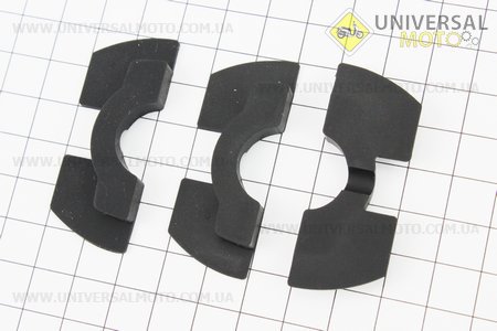 Набір демпферних ущільнювачів керма 0,6/0,8/1,2мм, Xiaomi Mijia M365 (електросамокат). Китай (Запчастини на електроскутера / UM4100-V41)