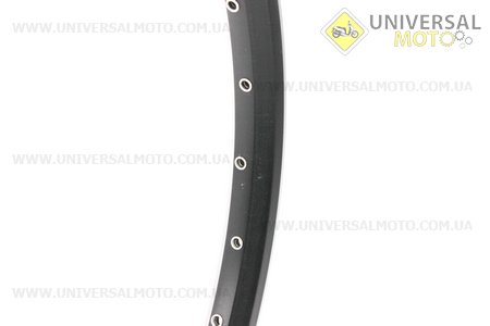 Обід 26 "(559 Х 24) МТВ подвійний алюмінієвий 14Gх36Н, пістонований, під дискові гальмаа, чорний DISK BULL. WEINMANN (Велоколеса / UM4112-V01)