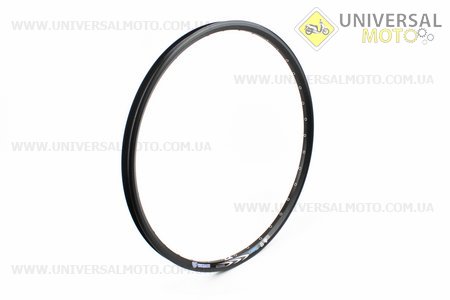 Обід 26 "(559 Х 24) МТВ подвійний алюмінієвий 14Gх36Н, пістонований, під дискові гальмаа, чорний DISK BULL. WEINMANN (Велоколеса / UM4112-V01)