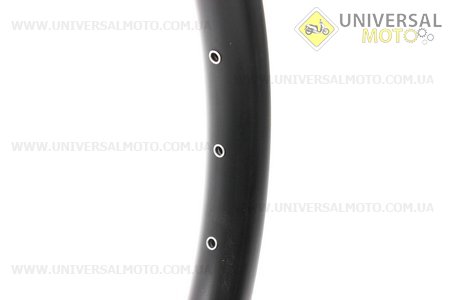 Обід 27,5 "(584 Х 35) подвійний алюмінієвий 14Gх32Н, пістонований, безкамерний, під дискові гальма, чорний U40 TL. WEINMANN (Велоколеса / UM4112-V05)