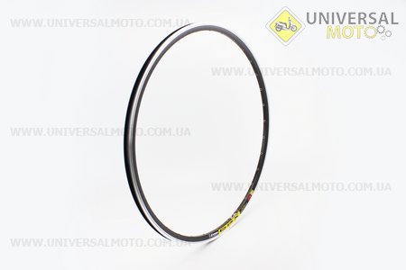 Обід 28 "(622 Х 14) алюмінієвий 14Gх32Н, під V-brake гальма, чорний DPX. WEINMANN (Велоколеса / UM4112-V06)