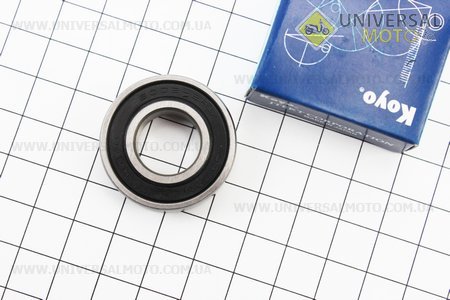 Підшипник 6002 2RS (15х32х9) коліс самокати. KOYO (Підшипники / UM4113-V77)