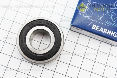 Підшипник 6203 2RS (17х40х12) каретки "Мінськ". KOYO (Підшипники / UM4113-V81)