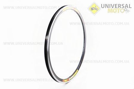 Обід 26 "(559 Х 17) МТВ подвійний алюмінієвий 14Gх36Н, під V-brake гальма, чорний "CZL". Китай (Велоколеса / UM4114-V28)