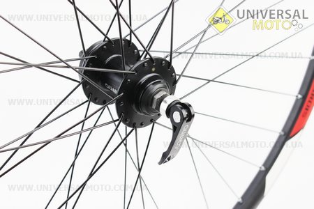 Колесо 29 "переднє обід і втулка алюмінієві QUANDO 14Gx36H в зборі, під дискове гальмо, кріплення Ексцентрик" ARDIS ". Китай (Велоколеса / UM4115-V20)