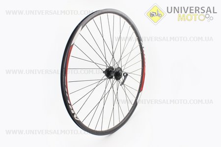 Колесо 29 "переднє обід і втулка алюмінієві QUANDO 14Gx36H в зборі, під дискове гальмо, кріплення Ексцентрик" ARDIS ". Китай (Велоколеса / UM4115-V20)